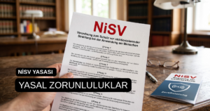 Almanya'da güzellik salonlarında lazer epilasyon için zorunlu olan resmi NiSV yasası ve sertifikasyon belgesi dokümanı
